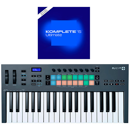 FLkey 37 + Komplete 15 Ultimate upgrade Novation