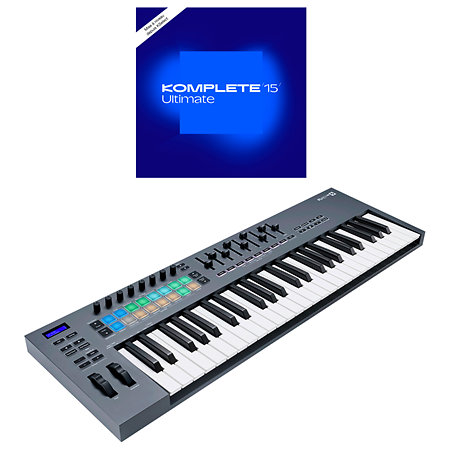 FLkey 49 + Komplete 15 Ultimate upgrade Novation