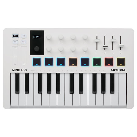 MiniLab 3 White + Komplete 15 Ultimate upgrade Arturia