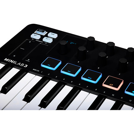 MiniLab 3 Black + Komplete 15 Ultimate upgrade Arturia