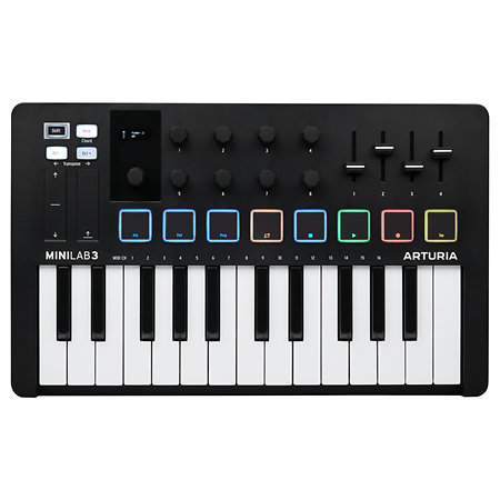 MiniLab 3 Black + Komplete 15 Ultimate upgrade Arturia