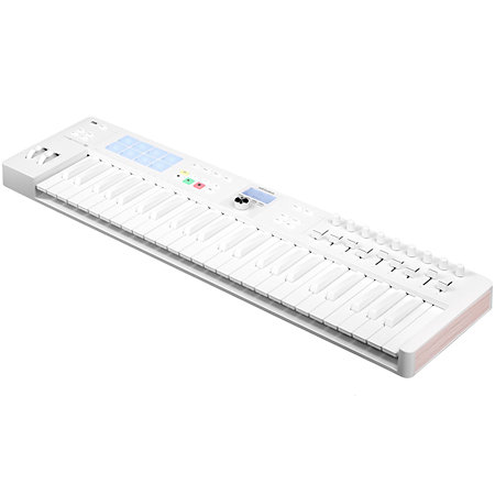 KeyLab Essential MK3 49 Alpine White + Komplete 15 Ultimate upgrade Arturia