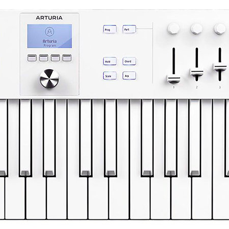 KeyLab Essential MK3 49 Alpine White + Komplete 15 Ultimate upgrade Arturia