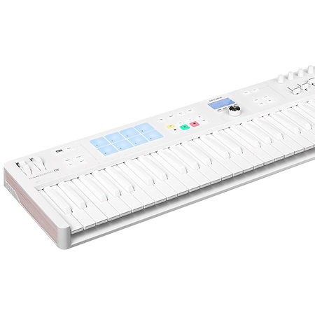 KeyLab Essential MK3 61 Alpine White + Komplete 15 Ultimate upgrade Arturia