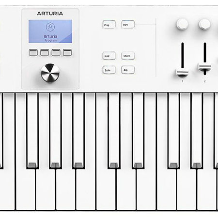 KeyLab Essential MK3 61 Alpine White + Komplete 15 Ultimate upgrade Arturia