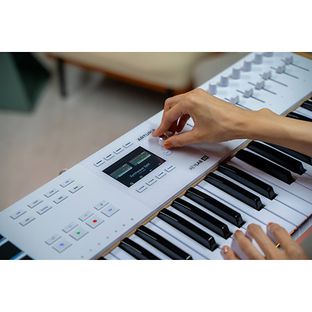 KeyLab MK3 49 White + Komplete 15 Ultimate upgrade Arturia