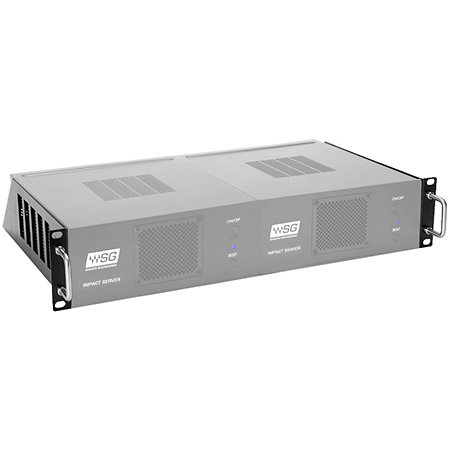 Berceau Rackable 2U pour 2 serveurs 1/2U Impact Waves