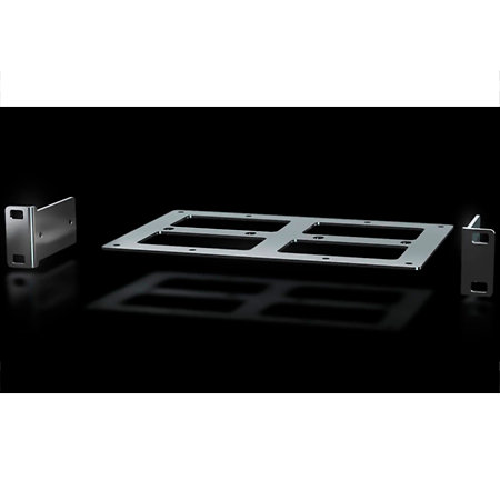 Rack 2U pour 2 SoundGrid 1/2U Waves