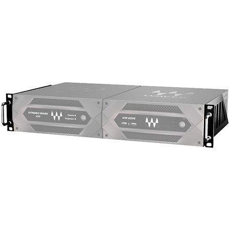 Berceau Rackable 2U pour 2 SoundGrid 1/2U Waves