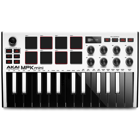 MPK mini MK3 White + Komplete 15 Standard Upgrade Akai