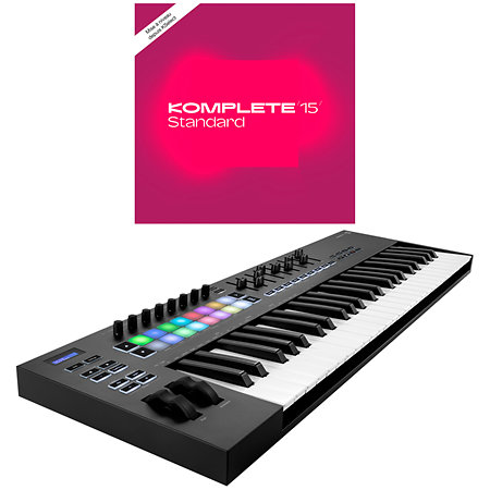 Launchkey 49 MK3 + Komplete 15 Standard Upgrade Novation