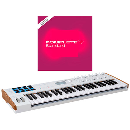 Keylab MK3 49 White + Komplete 15 Standard Upgrade Arturia