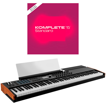 KeyLab 88 mk3 Black + Komplete 15 Standard Upgrade Arturia