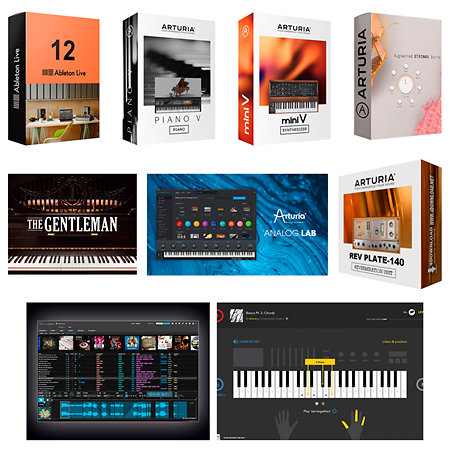 KeyLab 88 mk3 Black + Komplete 15 Standard Upgrade Arturia