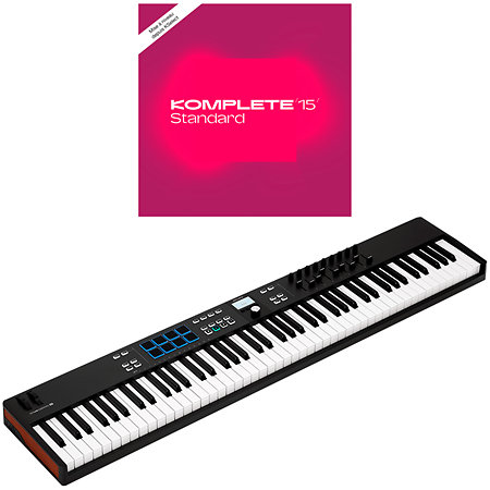 KeyLab Essential MK3 88 Black + Komplete 15 Standard Upgrade Arturia
