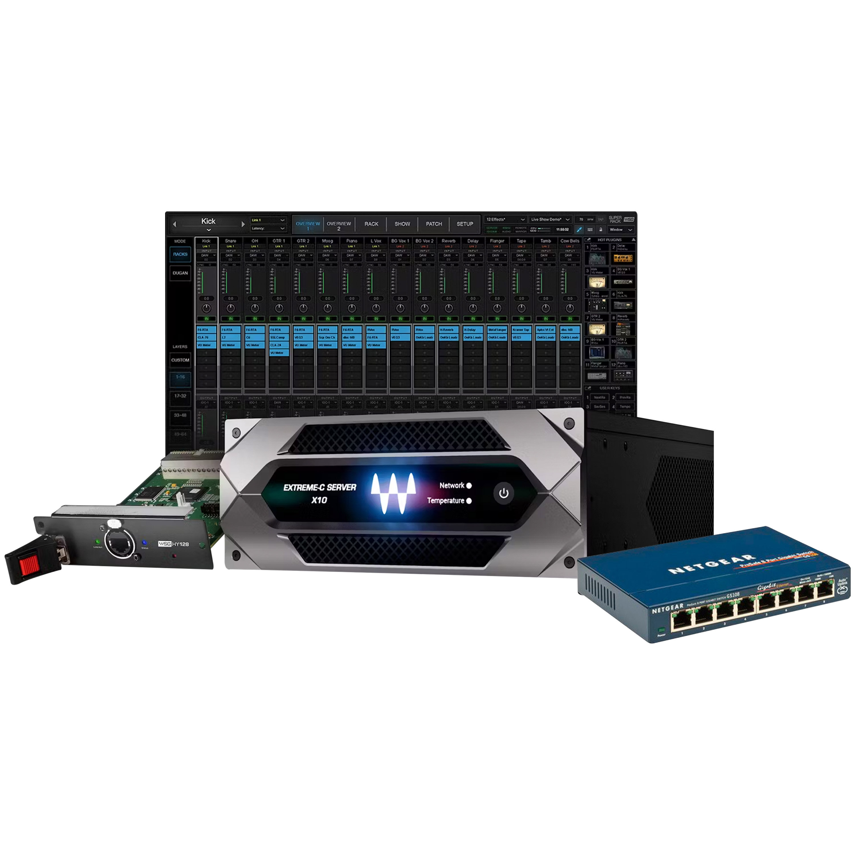 Waves Pack Extreme-C SoundGrid Server + Ext Card Yamaha