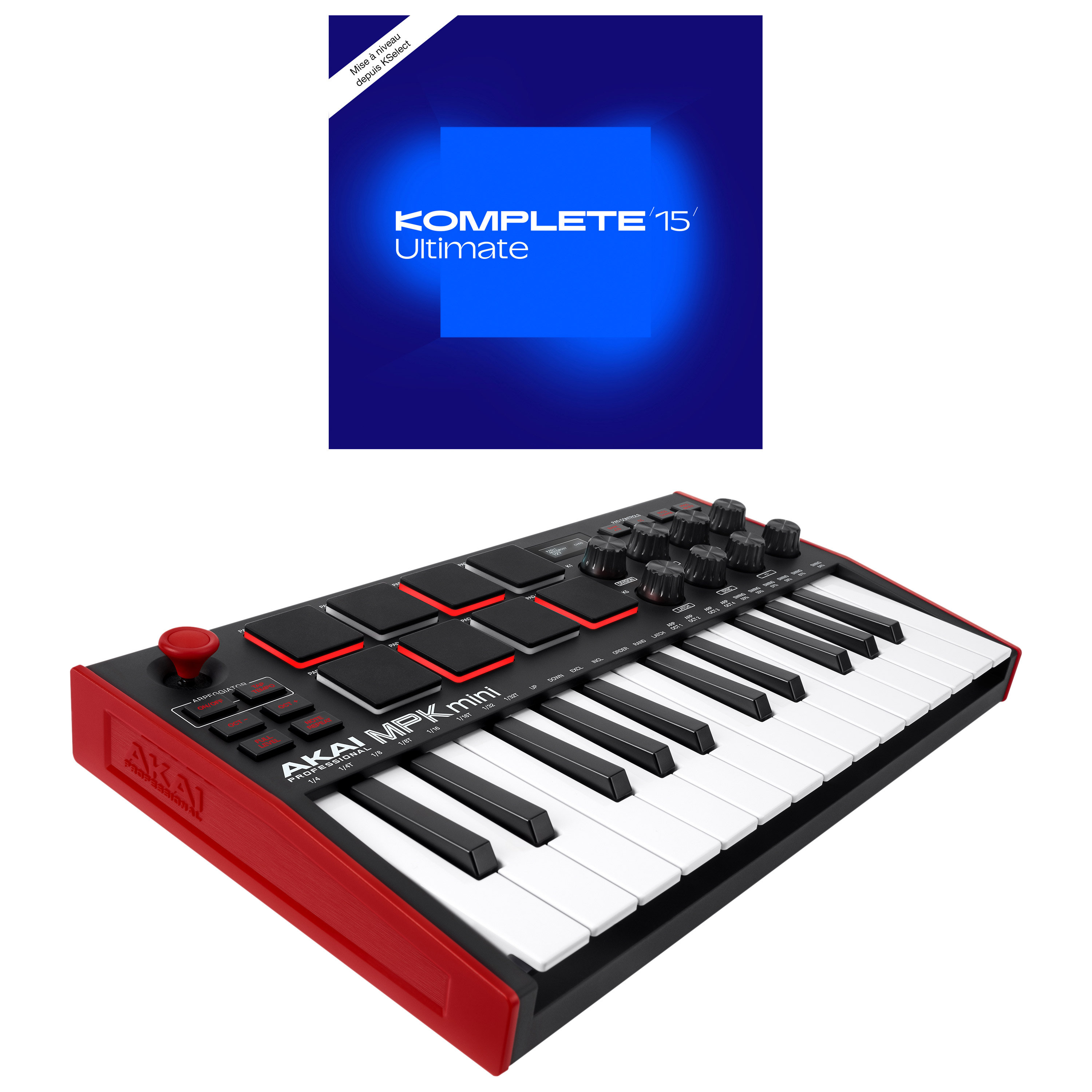 Akai MPK Mini Mk3 + Komplete 15 Ultimate upgrade