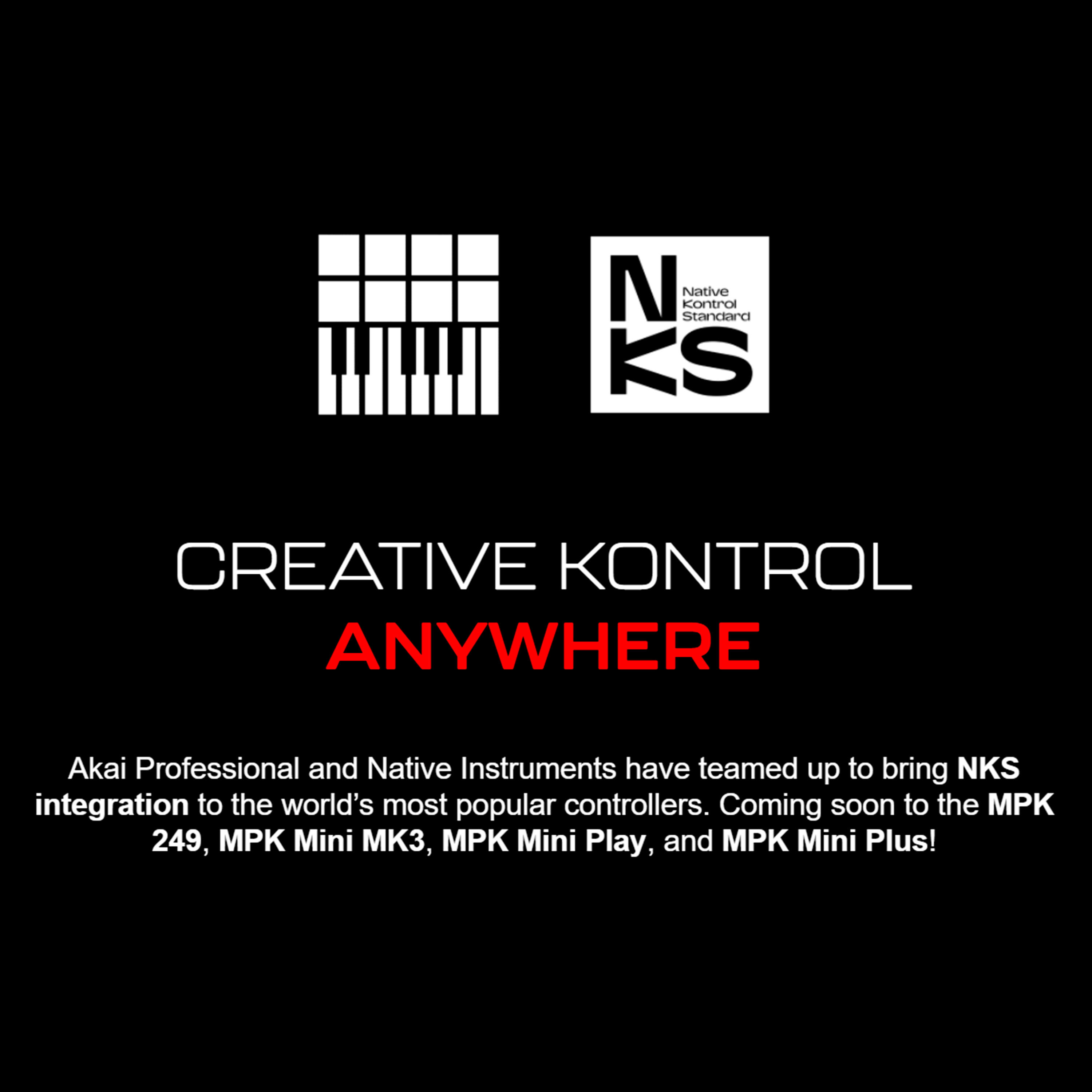 Akai MPK Mini Mk3 Black + Komplete 15 Ultimate upgrade