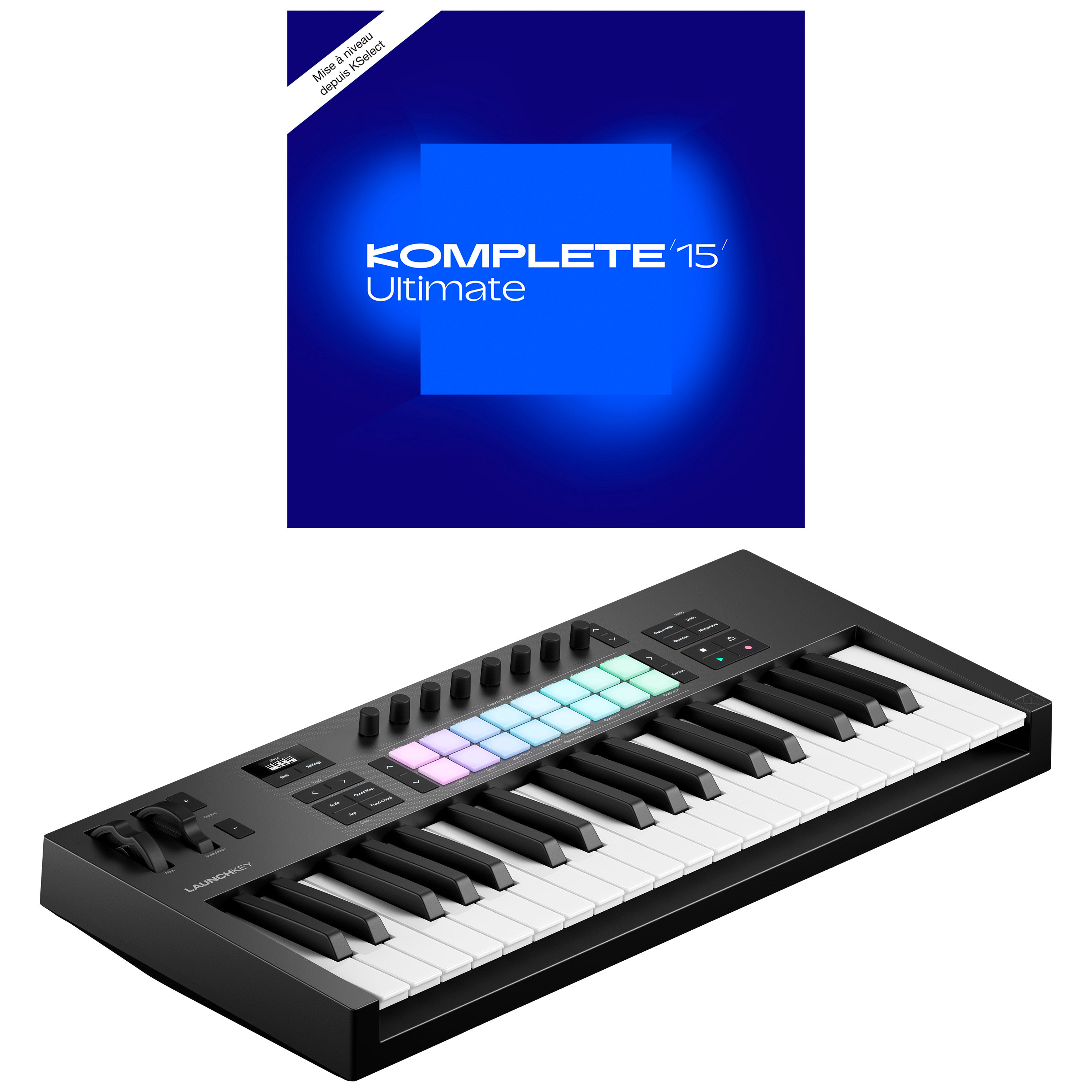 Novation Launchkey 37 MK4 + Komplete 15 Ultimate upgrade