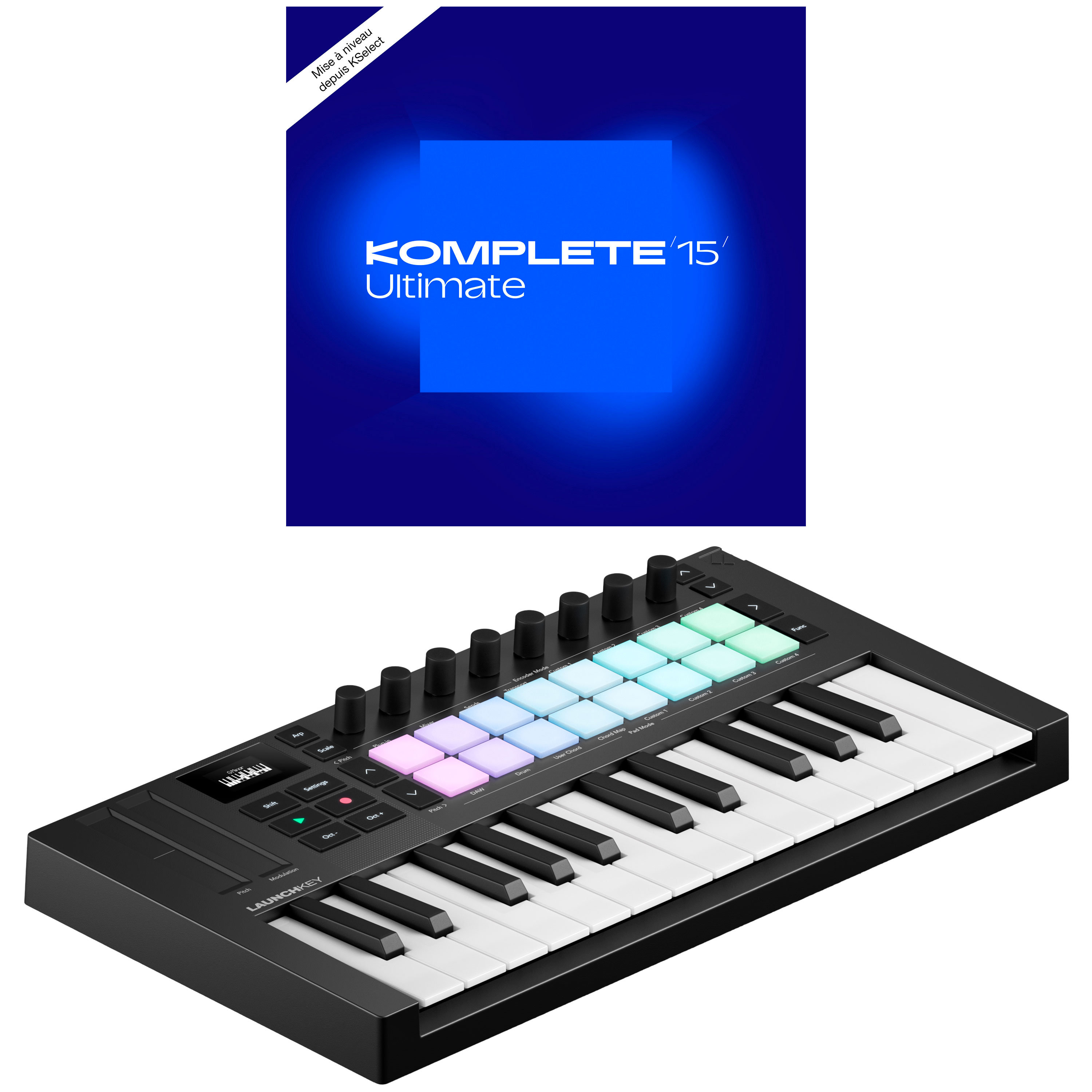 Novation Launchkey Mini 25 MK4 + Komplete 15 Ultimate upgrade