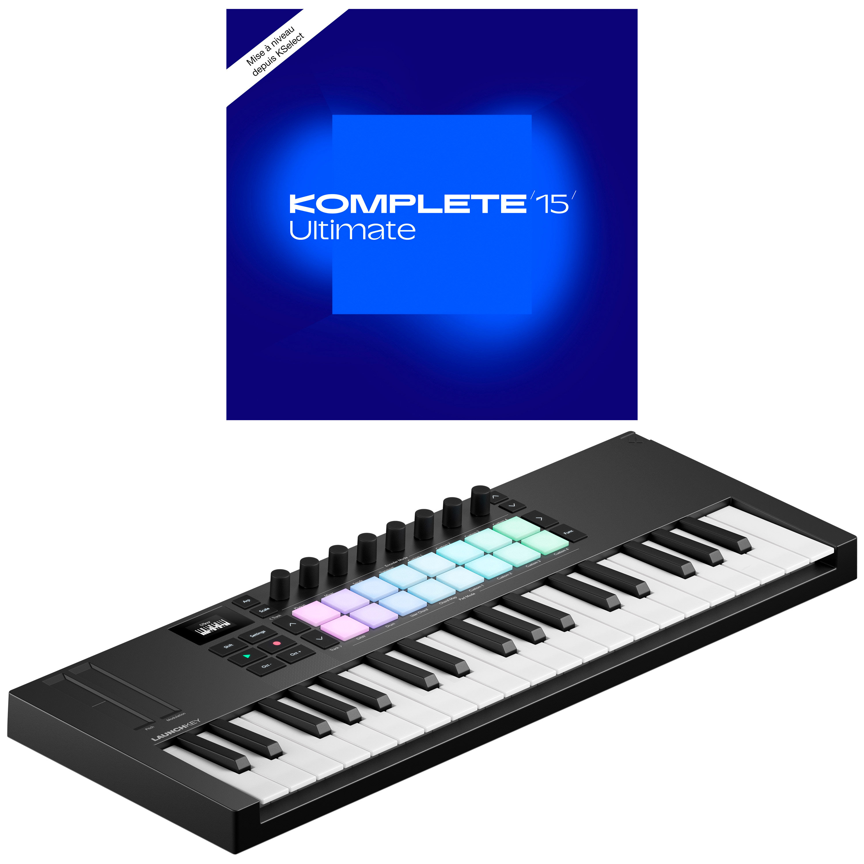 Novation Launchkey Mini 37 MK4 + Komplete 15 Ultimate upgrade