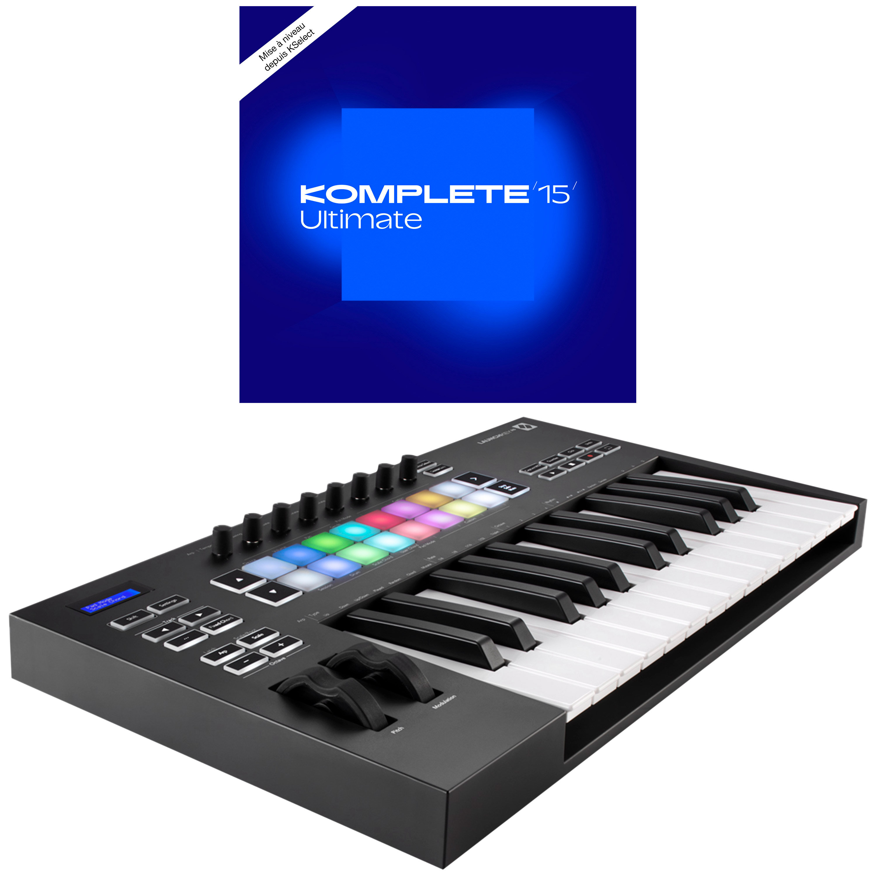 Novation Launchkey 25 MK3 + Komplete 15 Ultimate upgrade