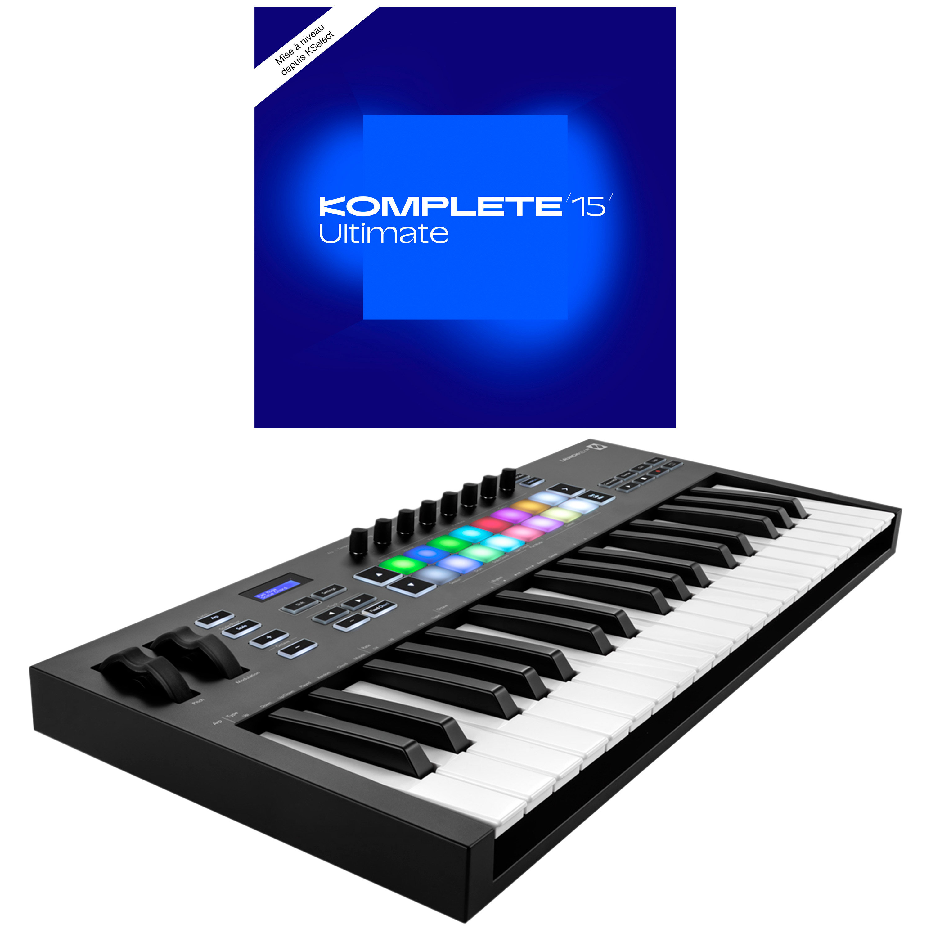 Novation Launchkey 37 MK3 + Komplete 15 Ultimate upgrade