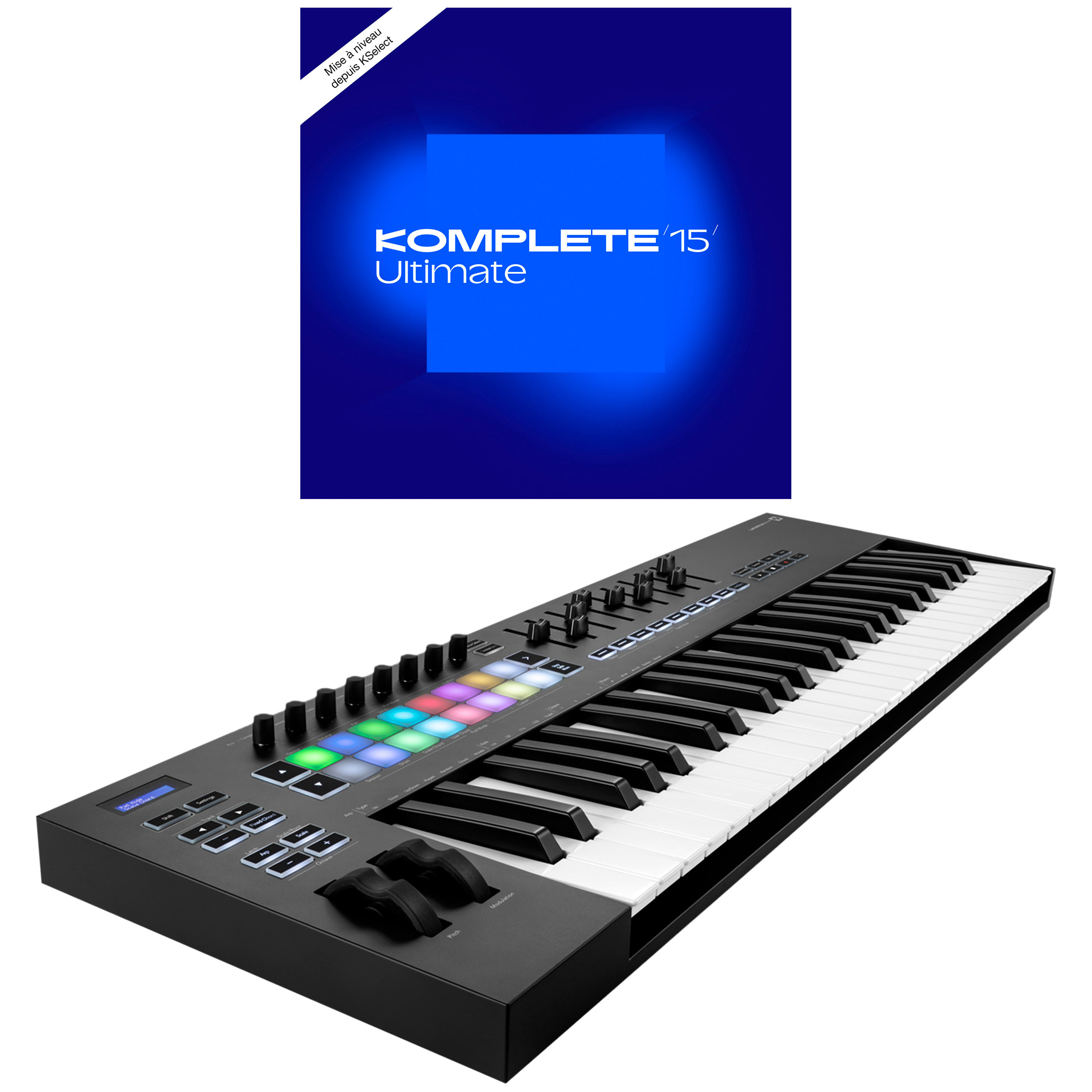 Novation Launchkey 49 MK3 + Komplete 15 Ultimate upgrade