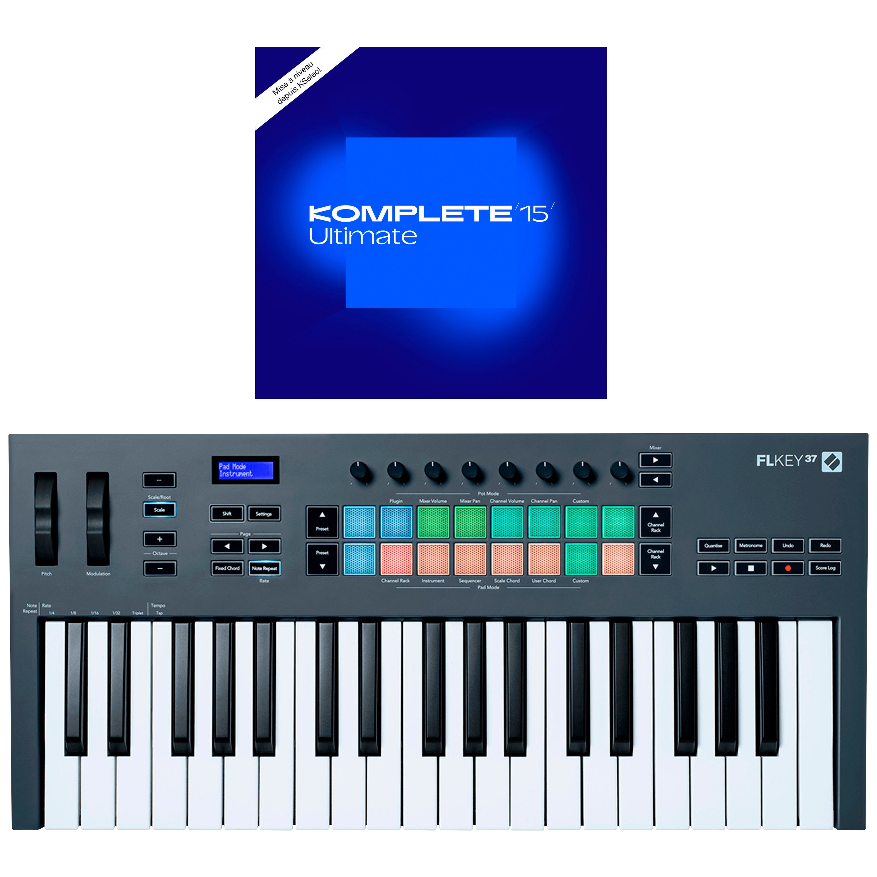 Novation FLkey 37 + Komplete 15 Ultimate upgrade