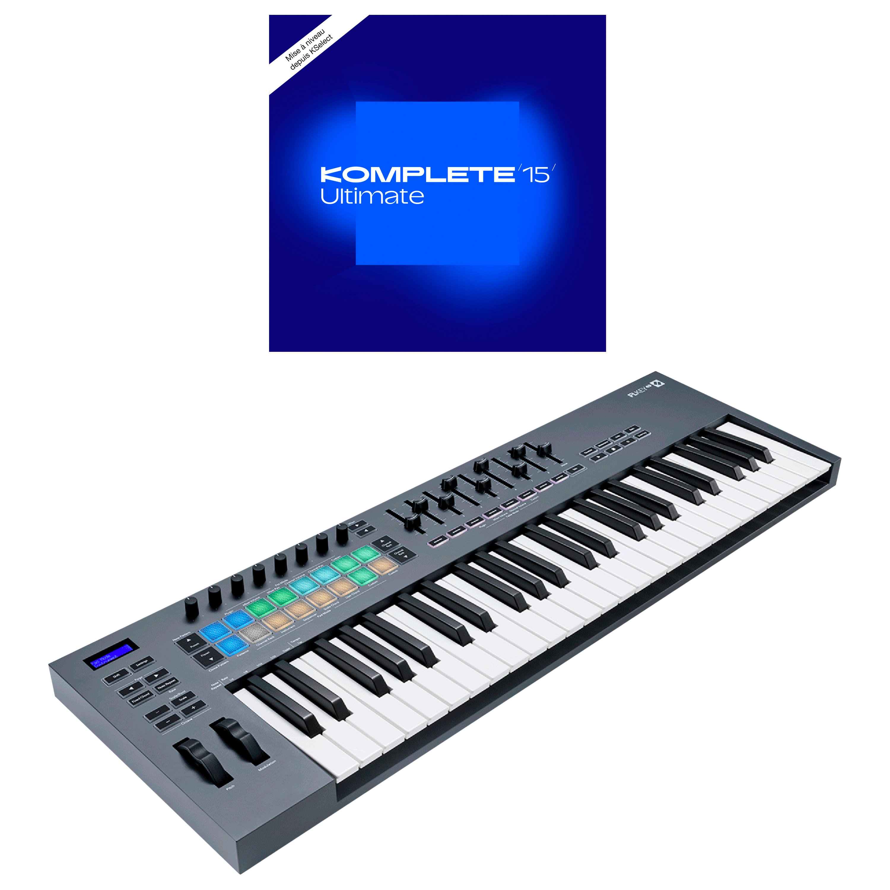 Novation FLkey 49 + Komplete 15 Ultimate upgrade