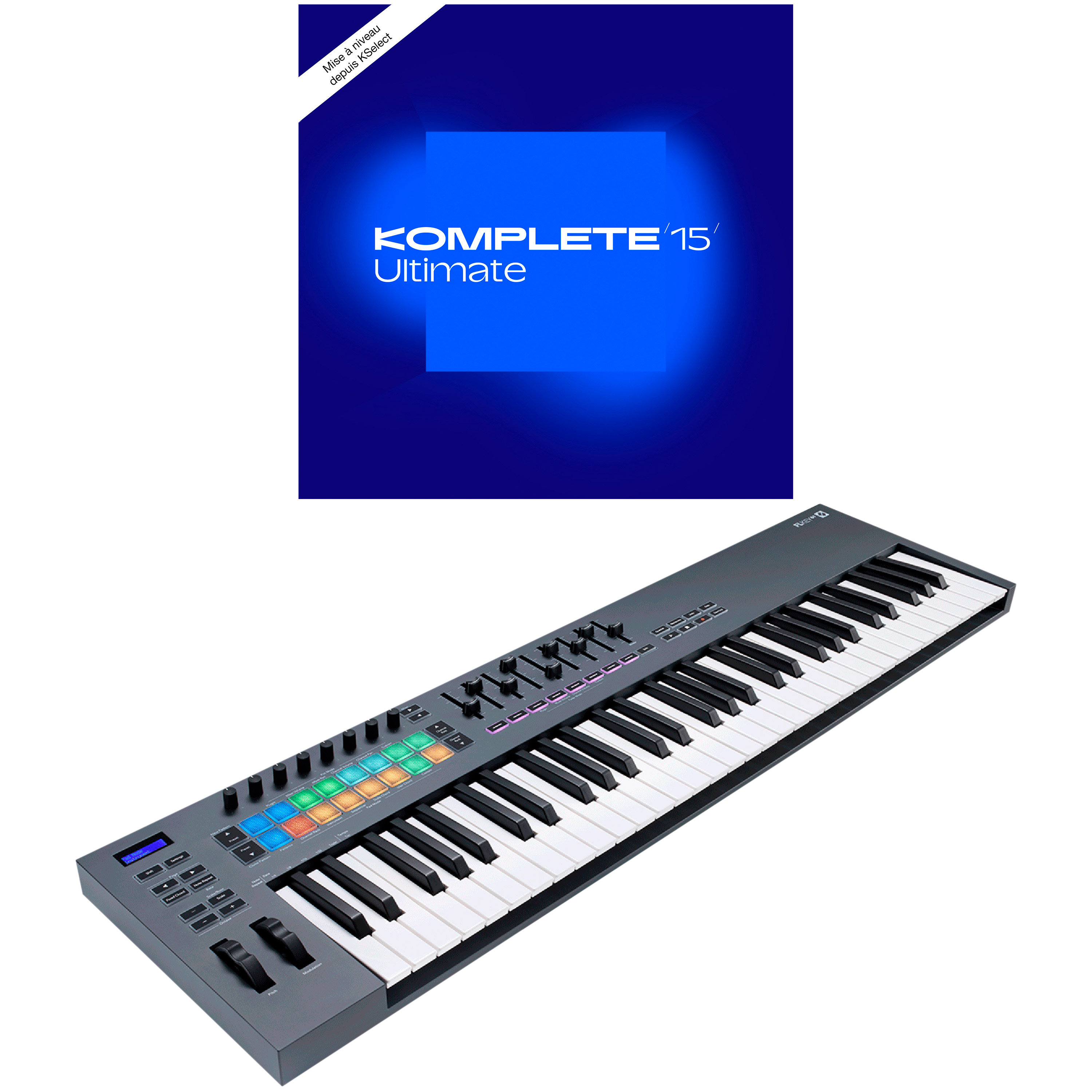 Novation FLkey 61 + Komplete 15 Ultimate upgrade
