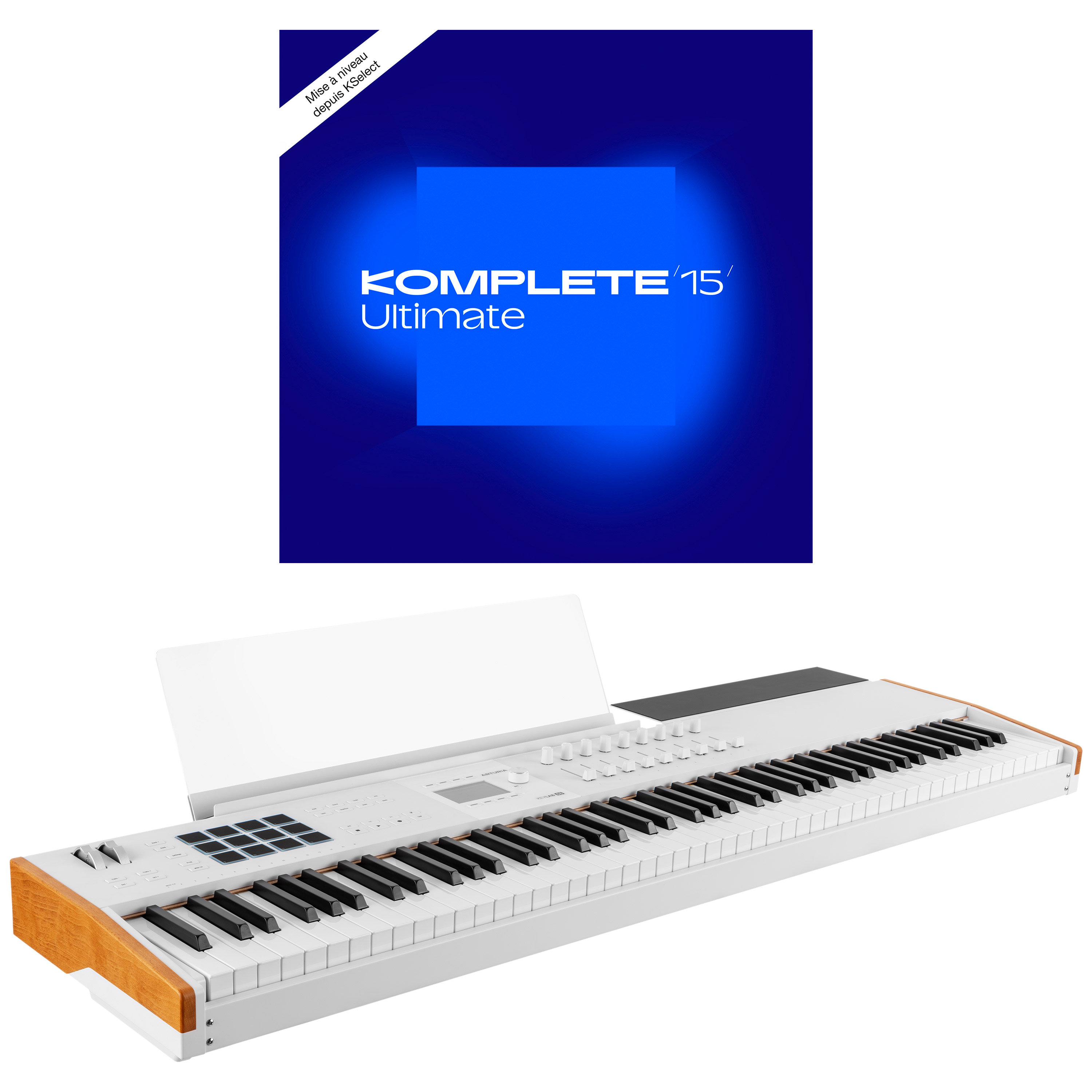 Arturia KeyLab MK3 88 White + Komplete 15 Ultimate upgrade