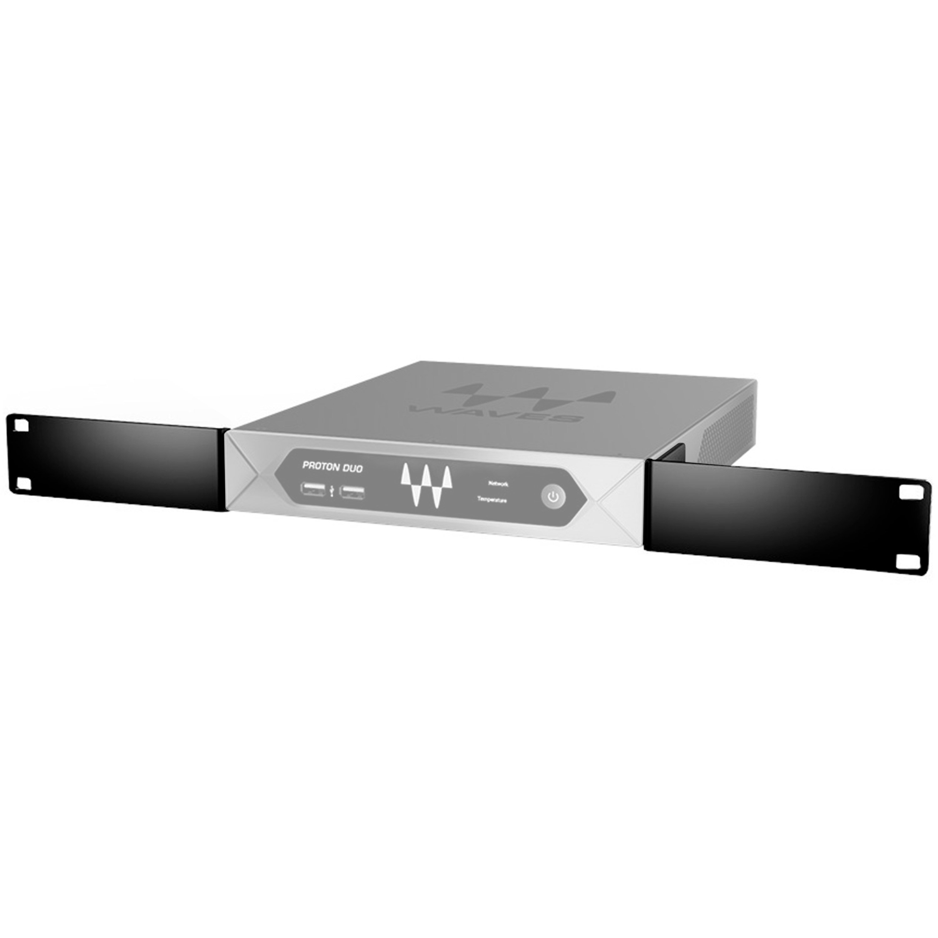 Waves Rack Ears for Single 1U Half-Rack