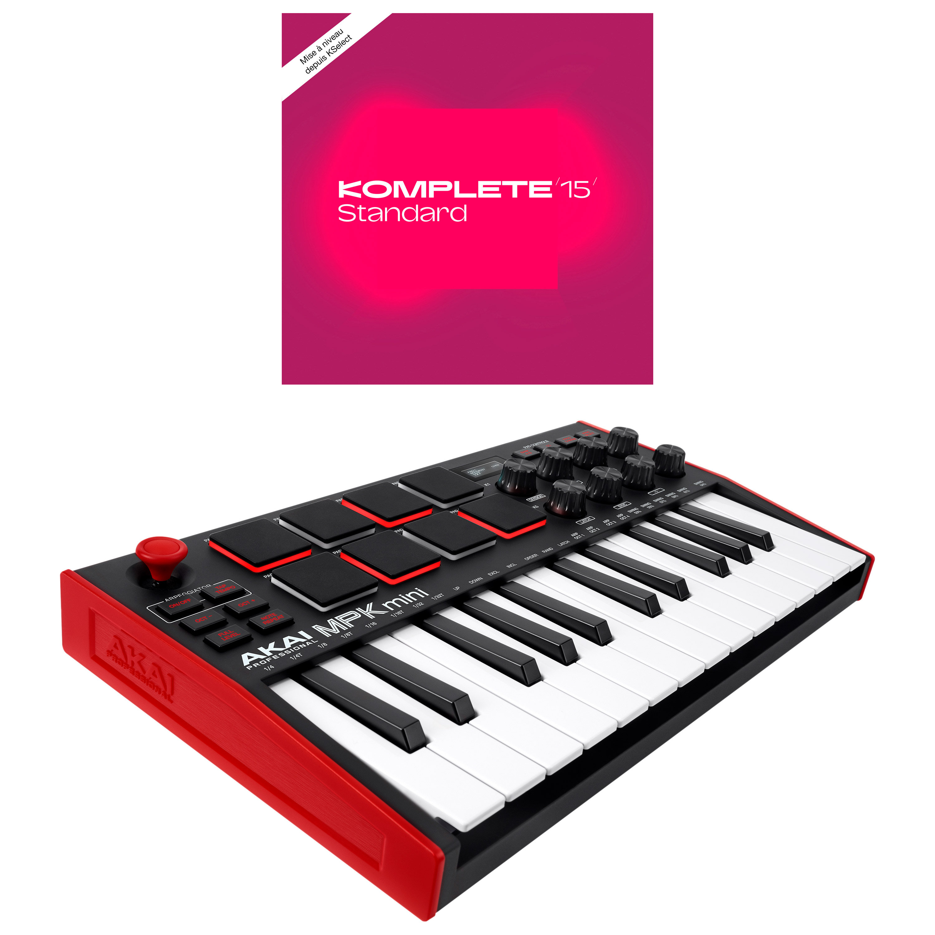 Akai MPK mini Mk3 + Komplete 15 Standard Upgrade