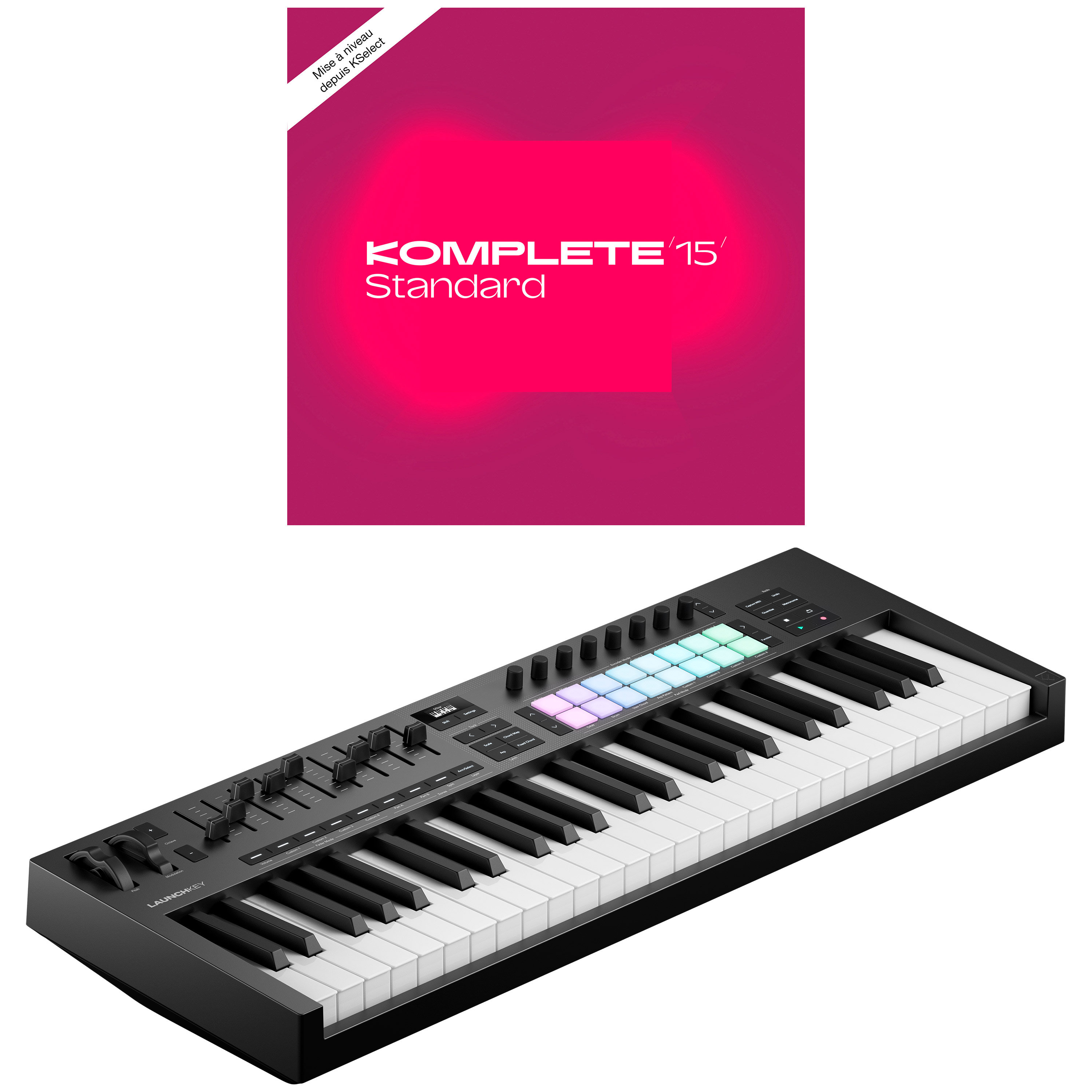 Novation Launchkey 49 MK4 + Komplete 15 Standard Upgrade