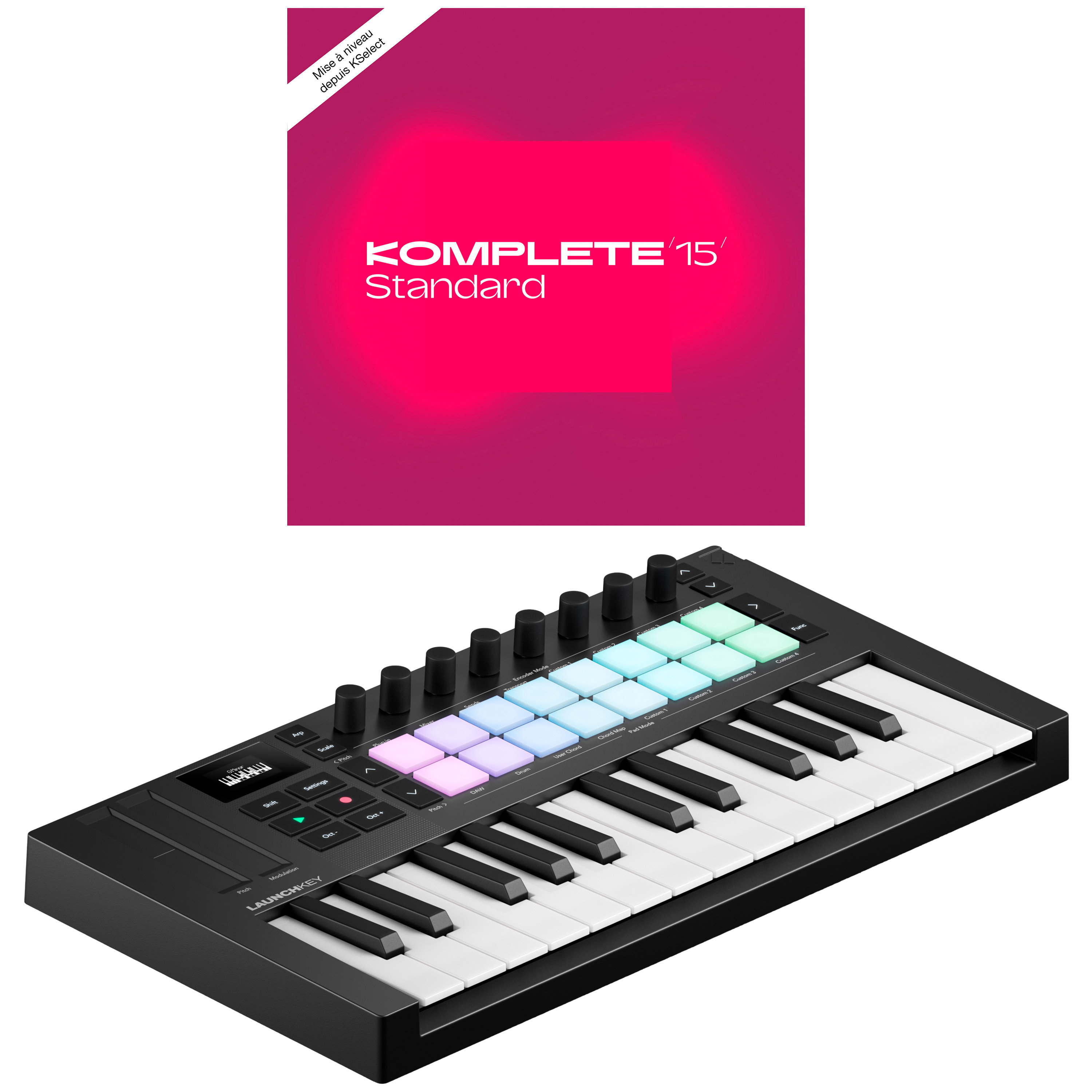 Novation Launchkey Mini 25 MK4 + Komplete 15 Standard Upgrade