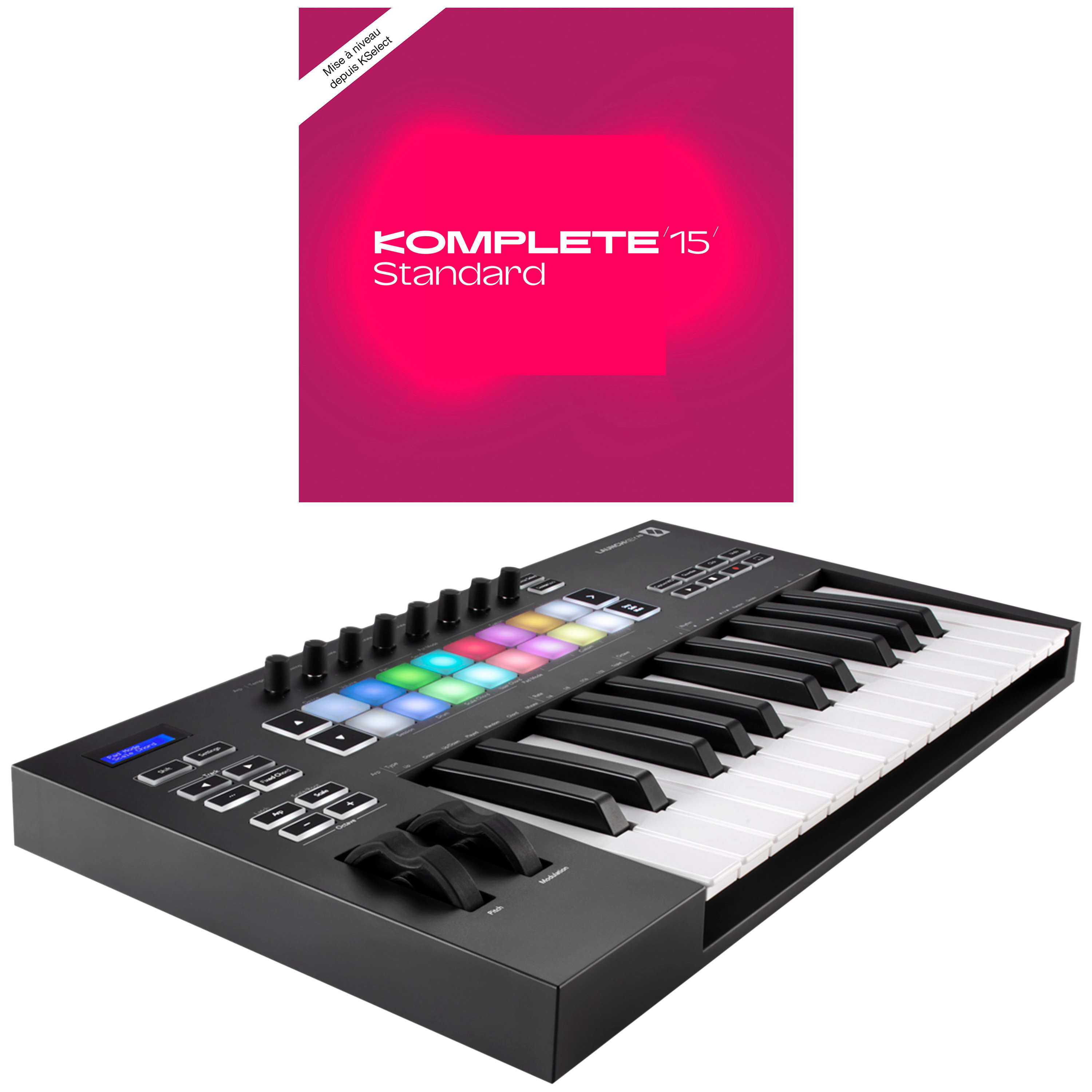 Novation Launchkey 25 MK3 + Komplete 15 Standard Upgrade
