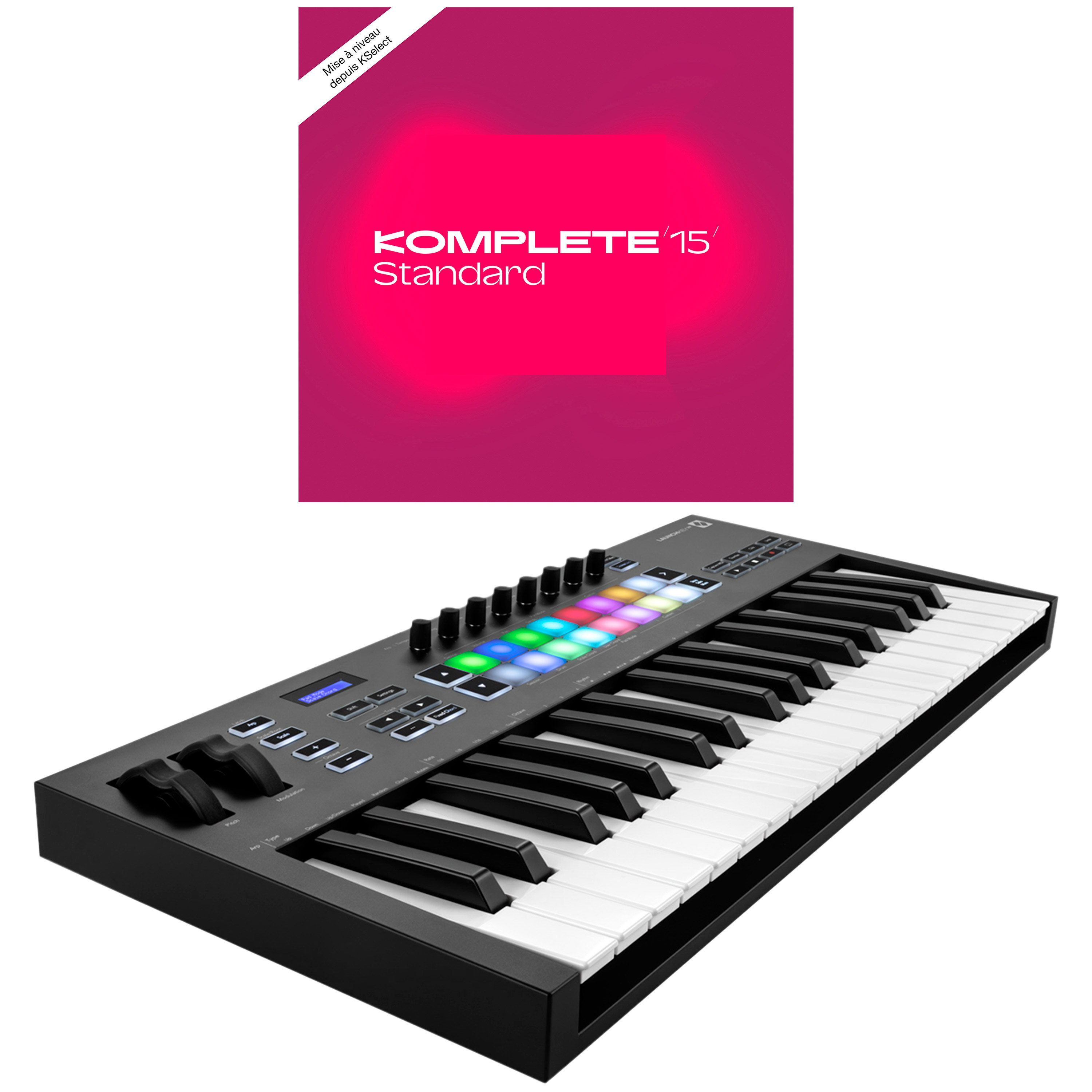 Novation Launchkey 37 MK3 + Komplete 15 Standard Upgrade