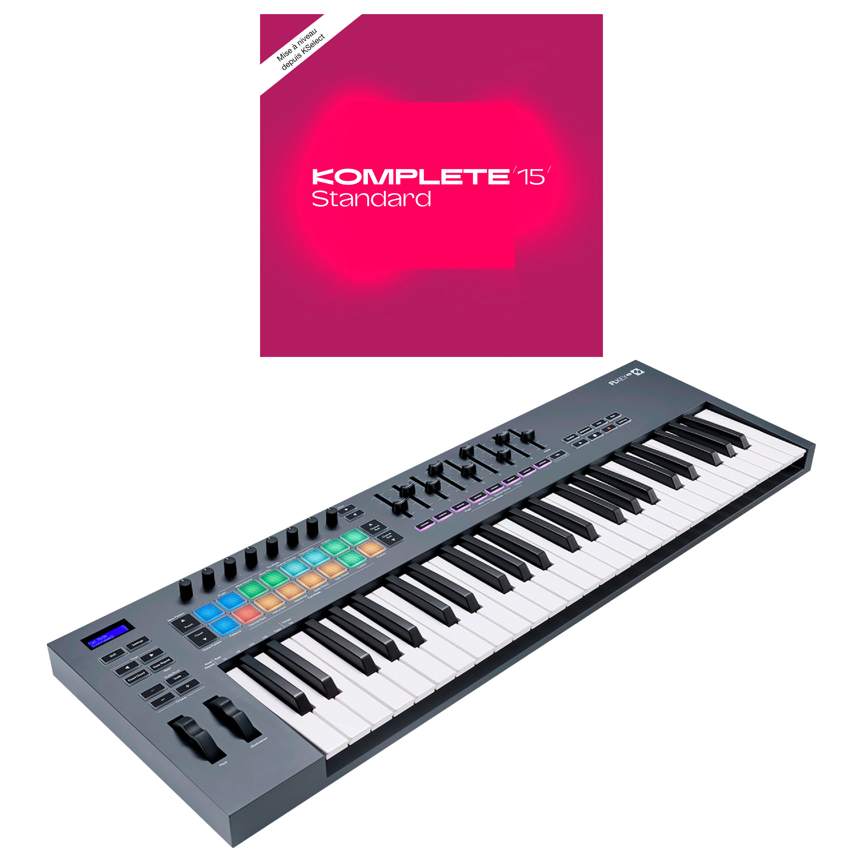 Novation FLkey 49 + Komplete 15 Standard Upgrade