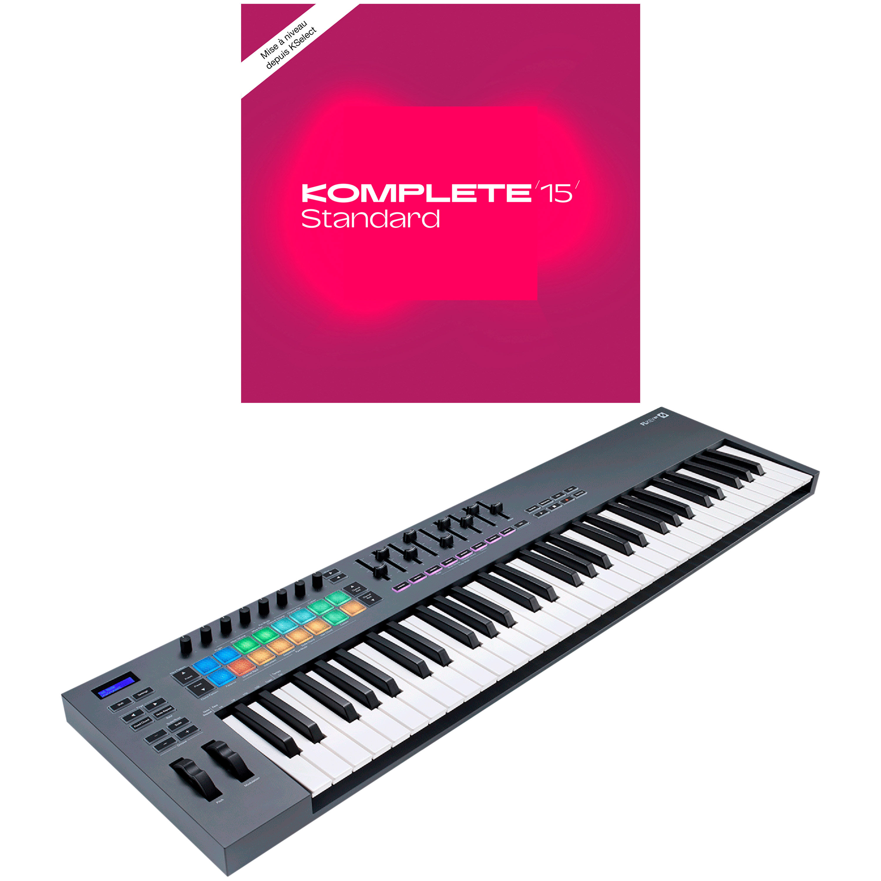 Novation FLkey 61 + Komplete 15 Standard Upgrade