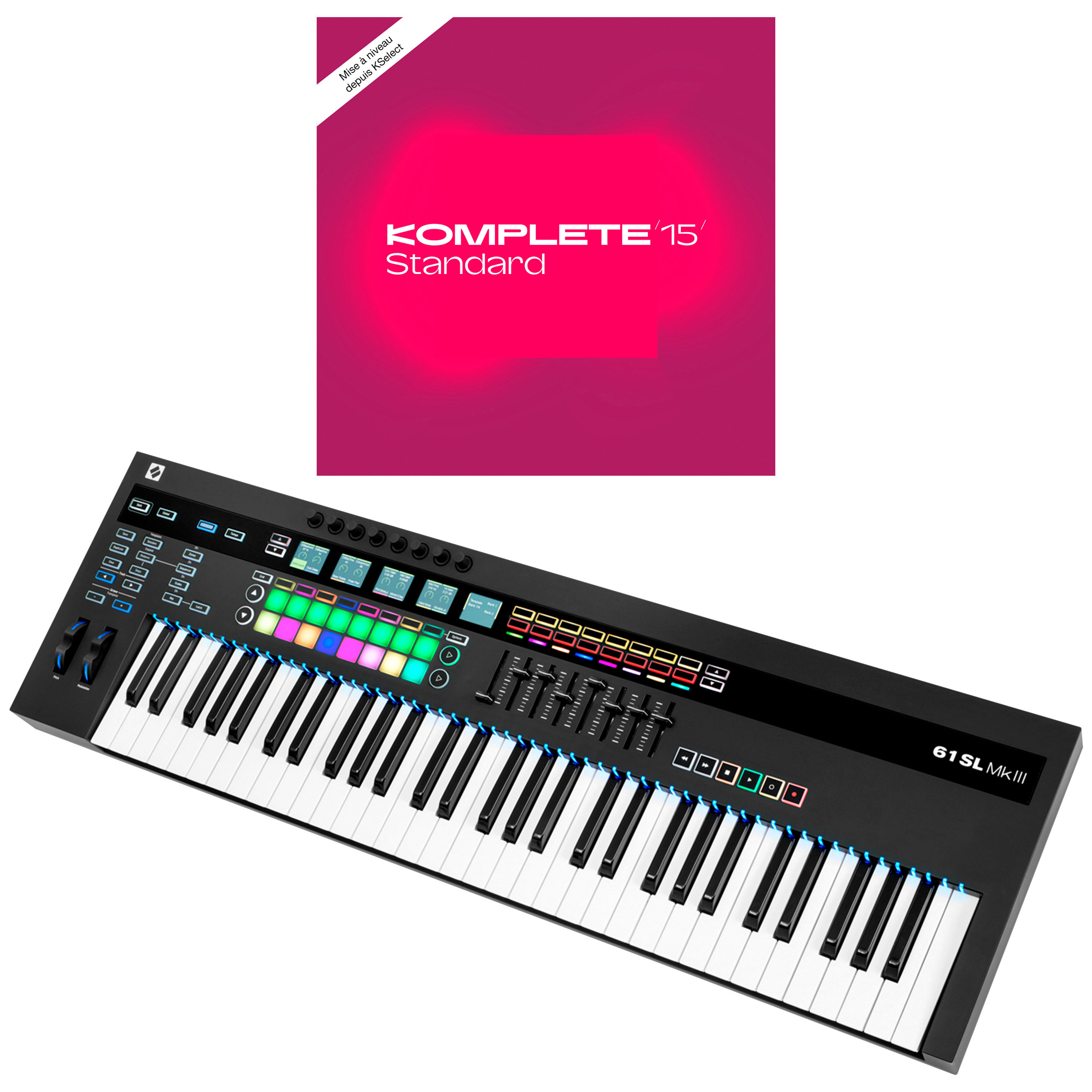 Novation 61SL MkIII + Komplete 15 Standard Upgrade