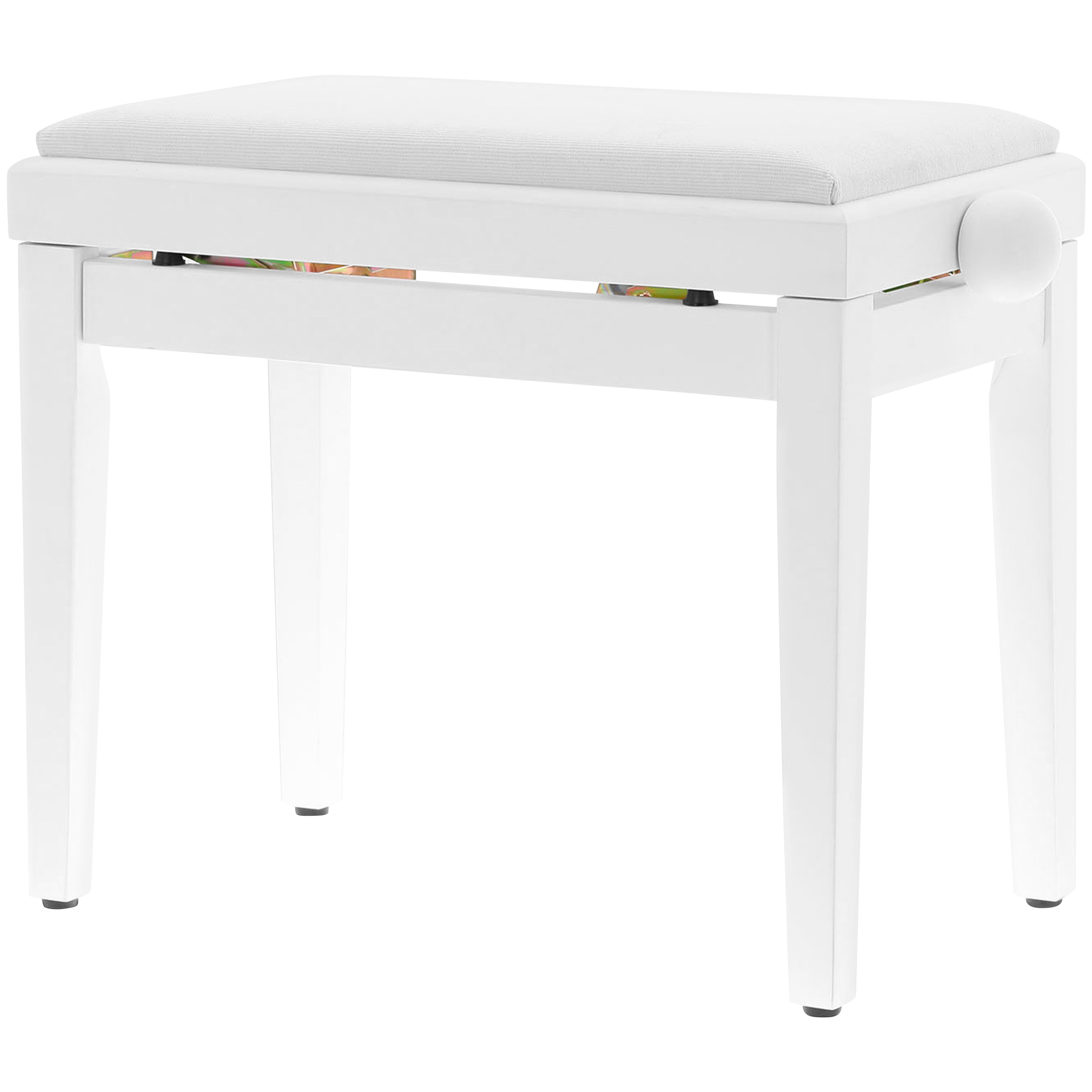 Quik Lok PB010WHS Banquette piano White Mate