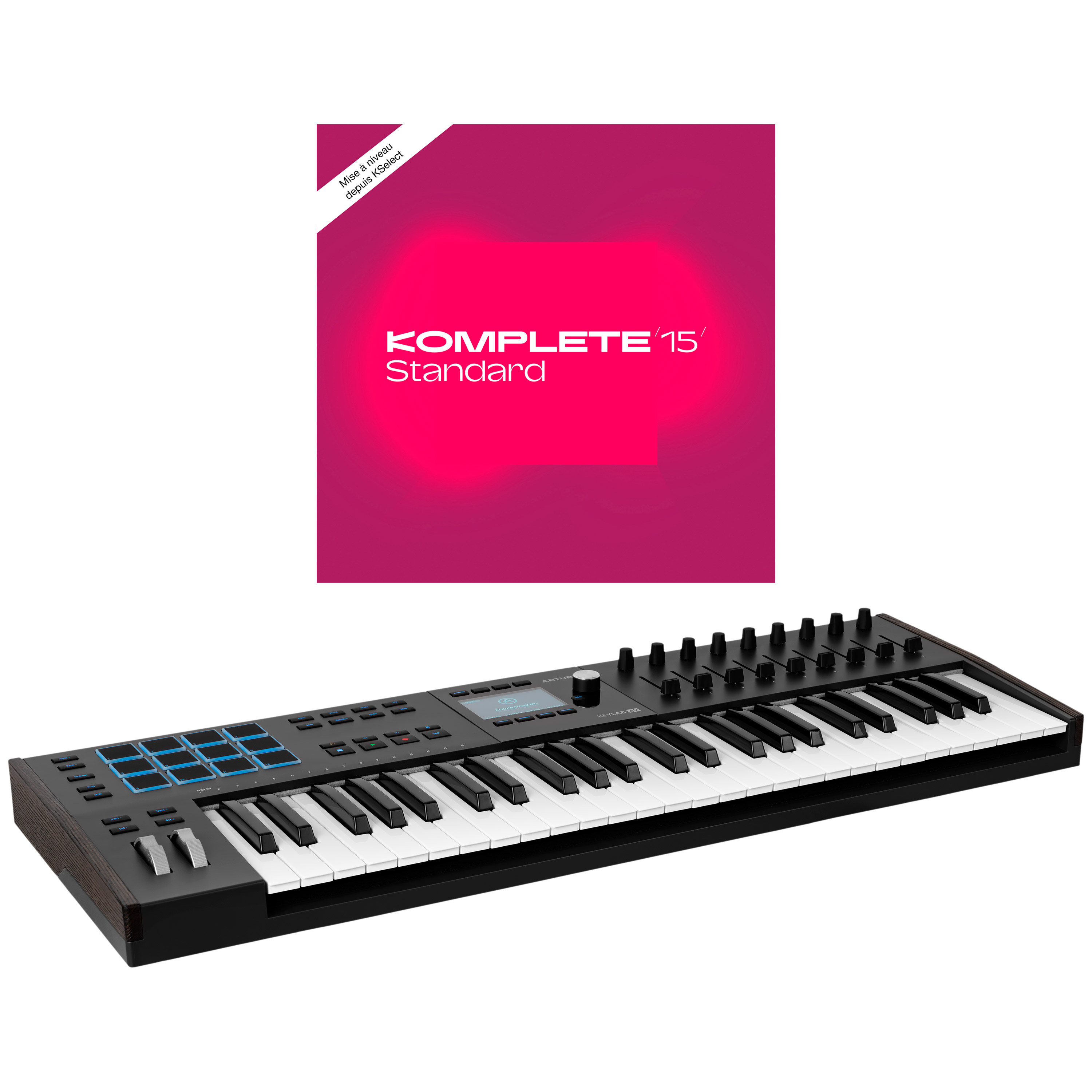 Arturia Keylab MK3 49 Black + Komplete 15 Standard Upgrade