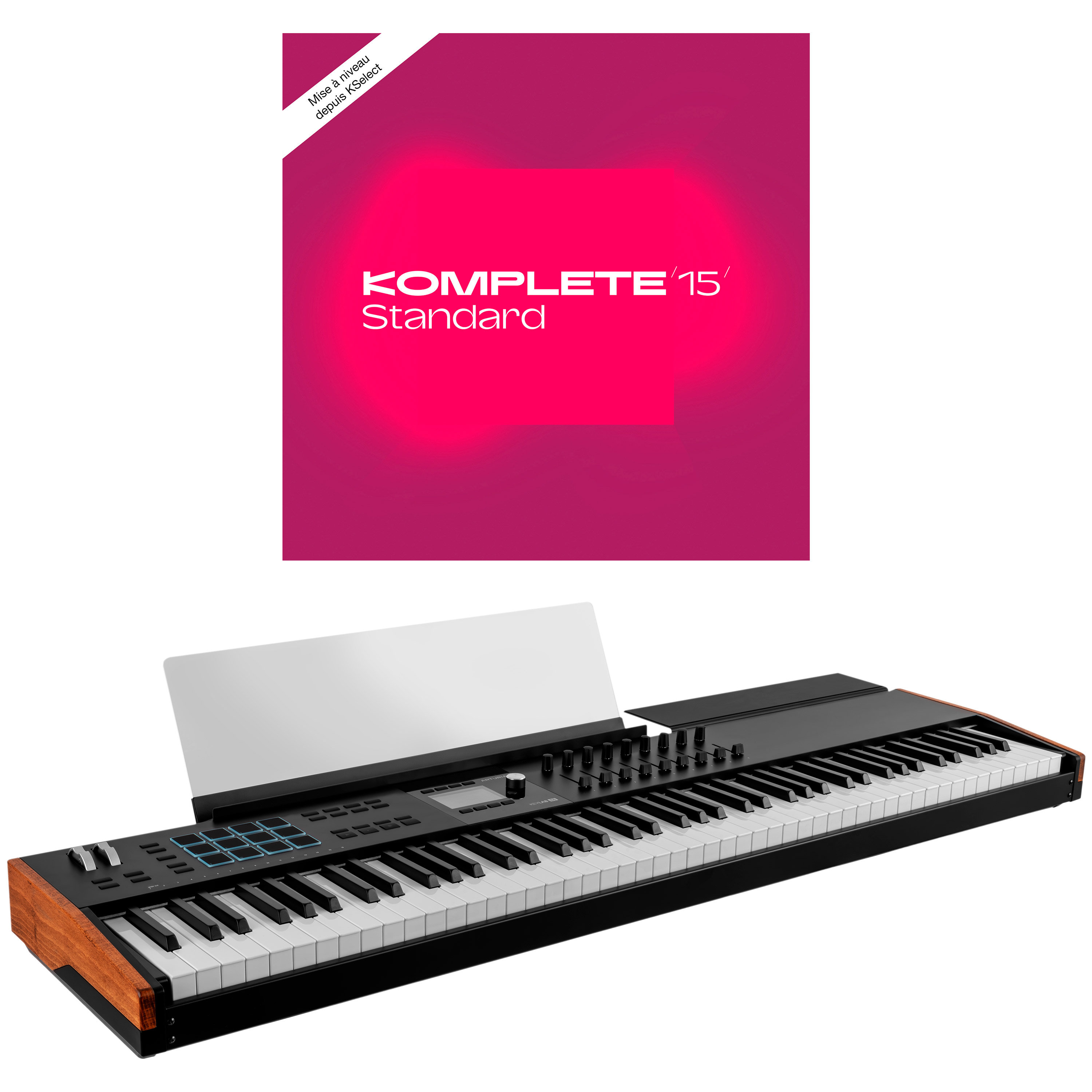 Arturia KeyLab 88 mk3 Black + Komplete 15 Standard Upgrade