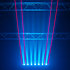 Pack LASER Bar 8X500 Red (la paire) + Flight case Evolite