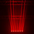 Pack LASER Bar 8X500 Red (la paire) + Flight case Evolite
