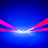 Pack LASER Bar 8X500 Red (la paire) + Flight case Evolite