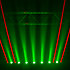 Pack LASER Bar 8X500 Red (la paire) + Flight case Evolite
