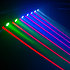 Pack LASER Bar 8X500 Red (la paire) + Flight case Evolite