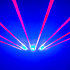 Pack LASER Bar 8X500 Red (la paire) + Flight case Evolite